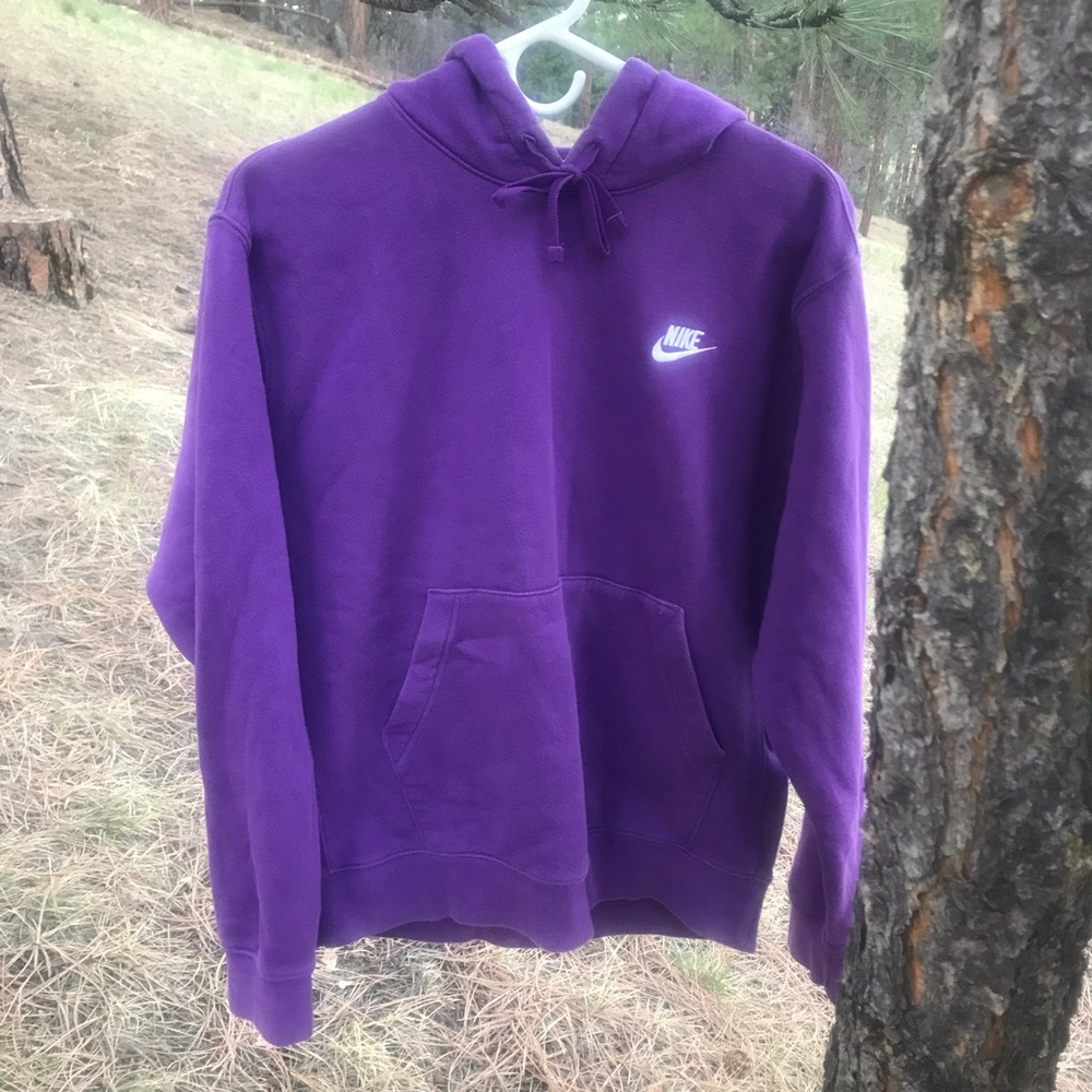Nike Purple Hoodie Sweatshirt
